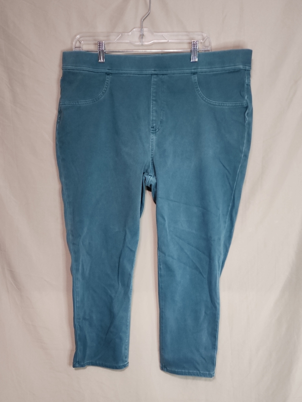 Time and Tru Teal Pull-On Jeggings